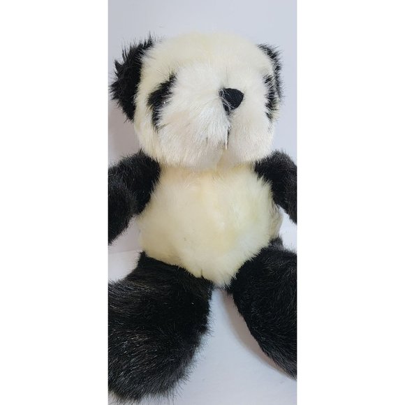 It's All Greek to Me Panda Bear Plush Stuffed Animal Soft Fuzzy 12 Inches Sits - Picture 9 of 9